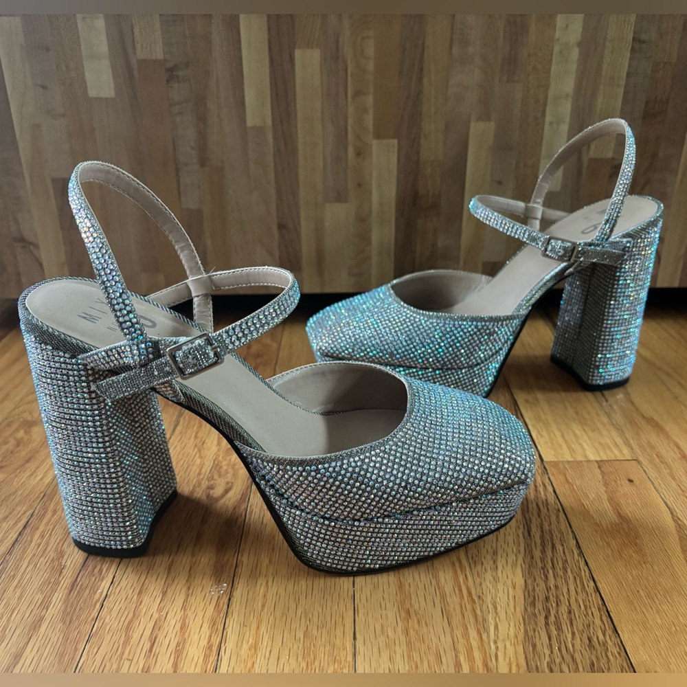 Mix No 6 Rhinestone Heels size 8.5